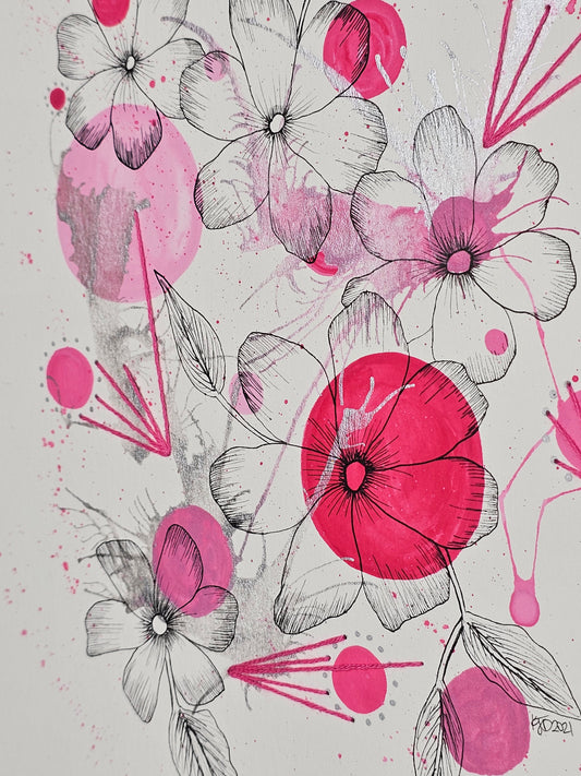 Blossom Chain - Pink